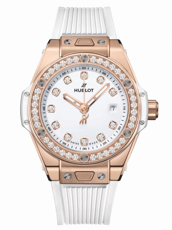 HUBLOT宇舶Big Bang“一鍵式”精鋼白色485.OE.2210.RW.1204