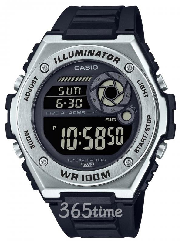 Casio卡西歐G-SHOCK100米防水電子運(yùn)動(dòng)MWD-100H-1BV