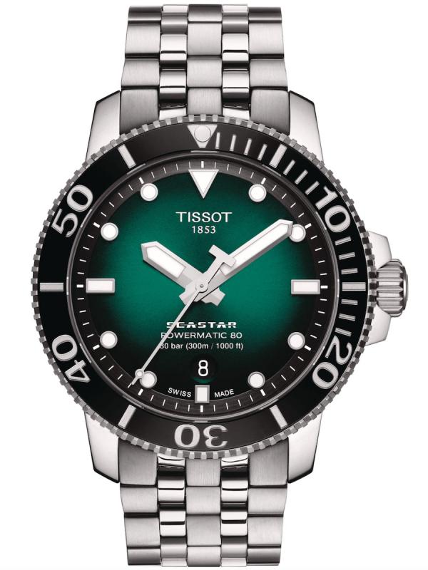TISSOT天梭SEASTAR 1000 POWERMATIC 80T120.407.11.091.01