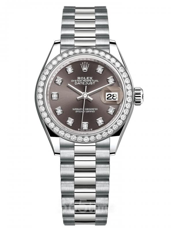 ROLEX勞力士蠔式恒動女裝日志型18K白色黃金款m279139rbr-0011