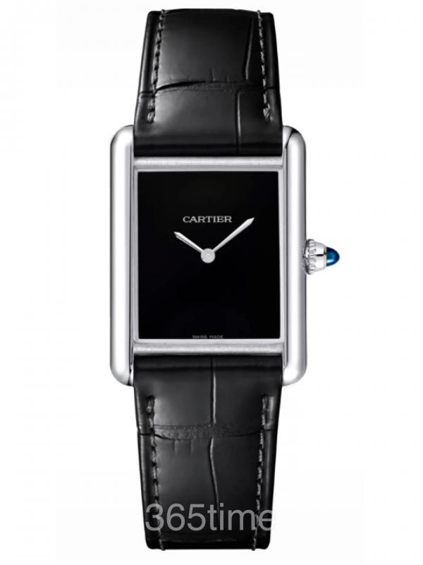 Cartier卡地亞Tank Louis Cartier大號精鋼石英WSTA0072