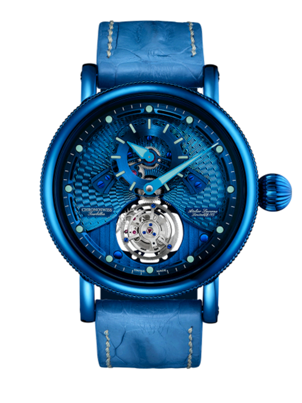 瑞寶Tourbillon限量版手動機械CH-3126-BLBL