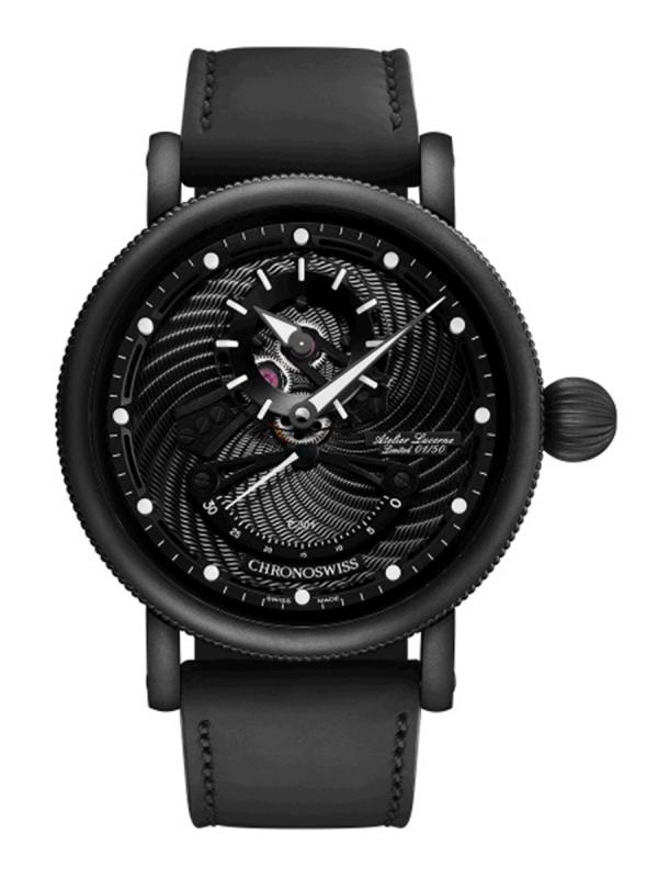瑞寶OPEN GEAR系列限量版自動(dòng)機(jī)械腕表CH-6925M-BKBK2