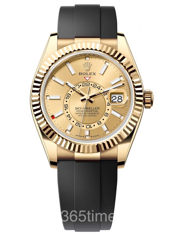 ROLEX勞力士縱航者型18K黃金款M336238-0001