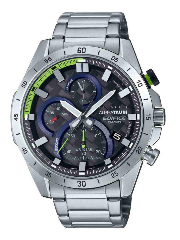 卡西歐EDIFICE系列ALPHATAURI×Edifice聯名款計時腕表EFR-571AT-1A