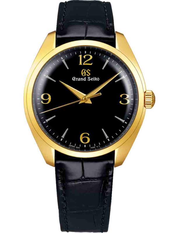Grand Seiko冠藍獅Elegance 黑漆盤18k金SBGW262