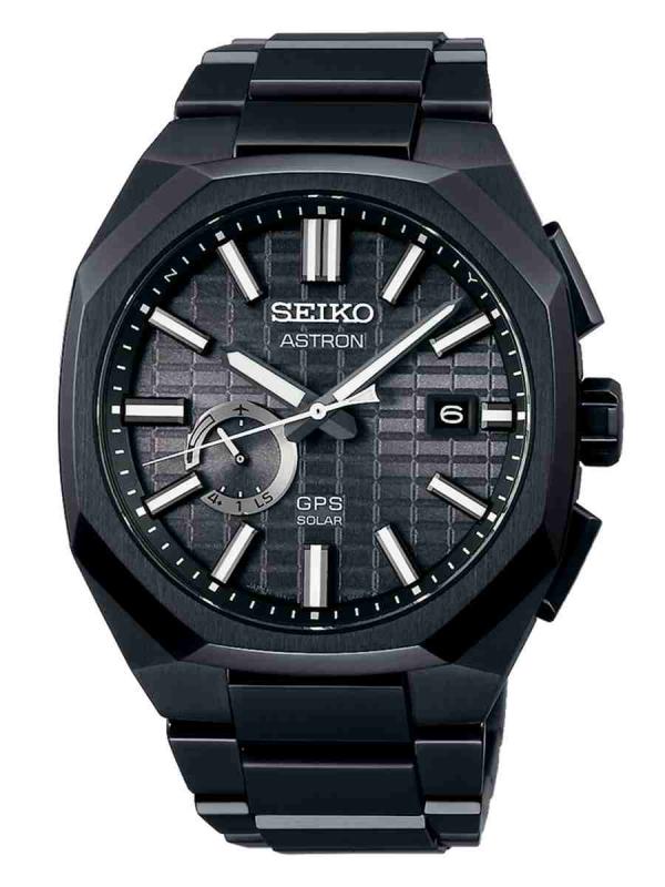 Seiko精工 Astron 3X Series 鈦合金全黑款太陽能電波SSJ015