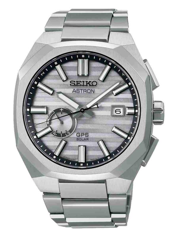 Seiko精工 Astron 3X Series 鈦合金銀盤太陽能電波SSJ017