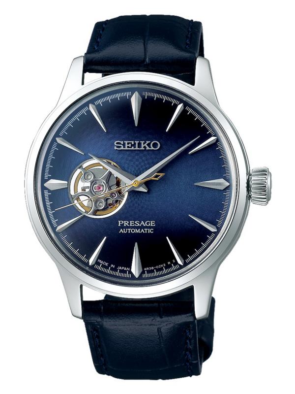  SEIKO精工Presage Cocktail Time雞尾酒時間藍盤鏤空大三針SSA405