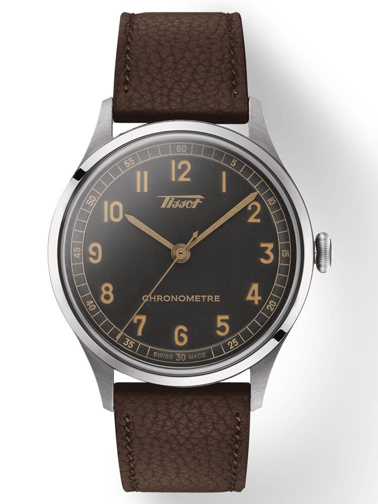 Tissot天梭懷舊經(jīng)典1938皮帶機(jī)械T142.464.16.062.00