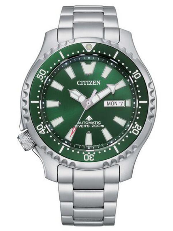 Citizen西鐵城Promaster精鋼綠盤款機械潛水表NY0131-81XB