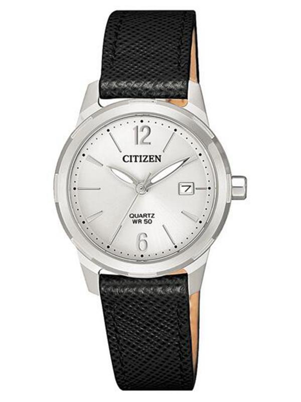 Citizen西鐵城L精鋼銀盤銀針石英女表EU6070-01A