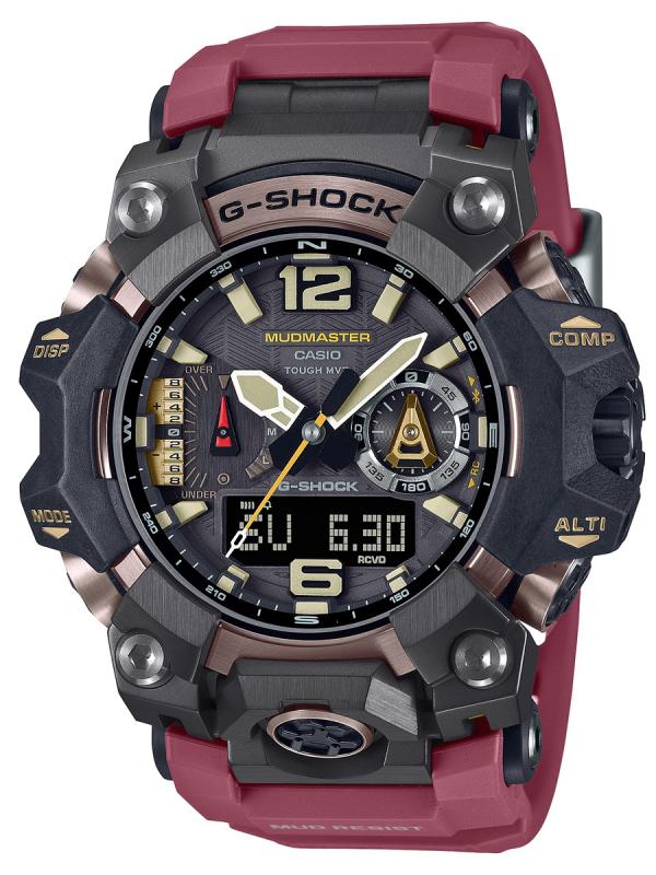 卡西歐G-SHOCK MASTER OF G MUDMASTER旗艦紅色款GWG-B1000-1A4