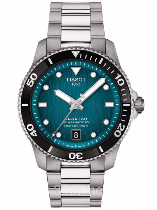 TISSOT天梭SEASTAR 1000 POWERMATIC 80 40MMT120.807.11.091.00