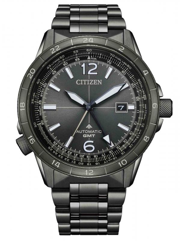 CITIZEN西鐵城PROMASTERTraveler GMT抗磁機(jī)械飛行表NB6045-51H