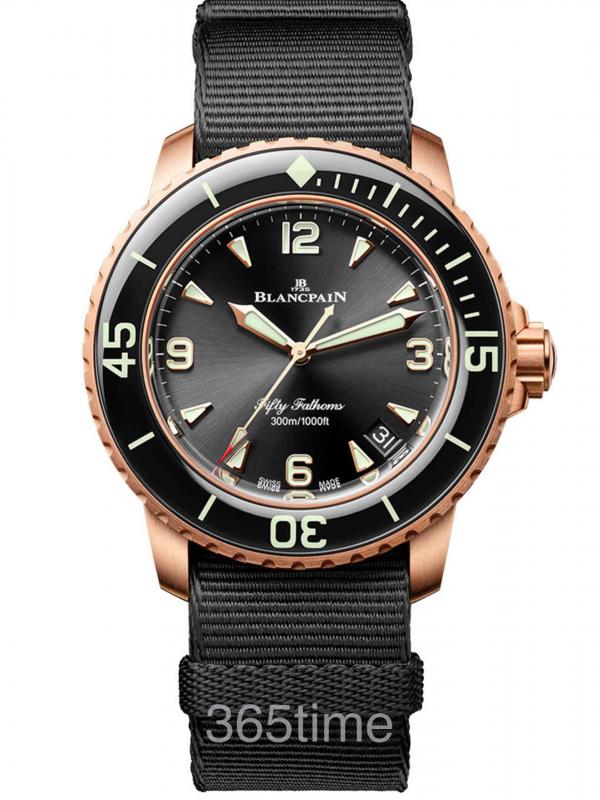 BlancPain寶珀五十噚42mm自動5010-36B30-NABA
