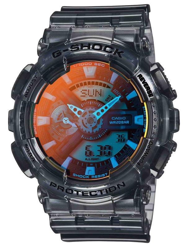 Casio卡西歐G-SHOCK 110系列指針數顯腕表GA-110TLS-8A
