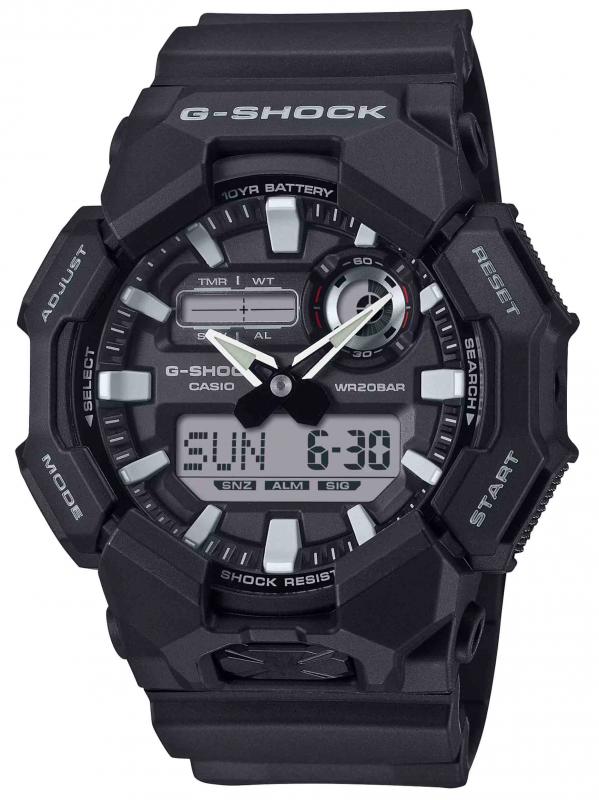Casio卡西歐G-Shock GA-010指針數顯GA-010-1A