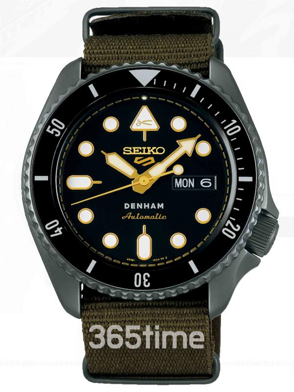 SEIKO精工5 Sports SKXDENHAM限量版SRPL37