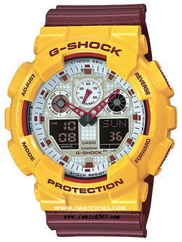 CASIO卡西歐G-SHOCKGA-100CS-9A