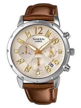 CASIO卡西歐SHEEN CHRONOGRAPH計時SHE-5024BL-9A