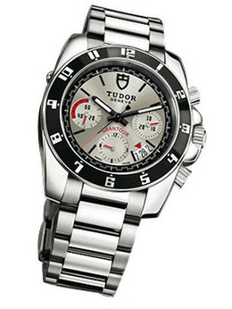 帝舵Heritage Chrono20350n-95720銀色