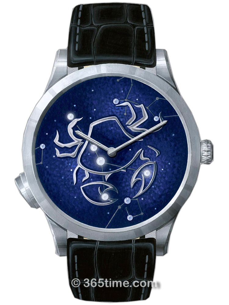 梵克雅寶詩意復雜功能Midnight Zodiac Lumineux